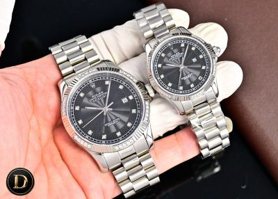 Rolex Datejust 41mm for Men 32mm for Women WG SS Band 3135 Movement Couple Watch